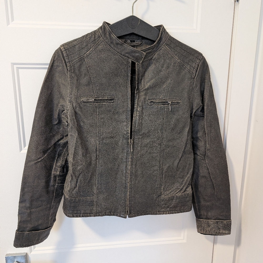 Oscar Leopold/Genuine Leather Jacket Sz M